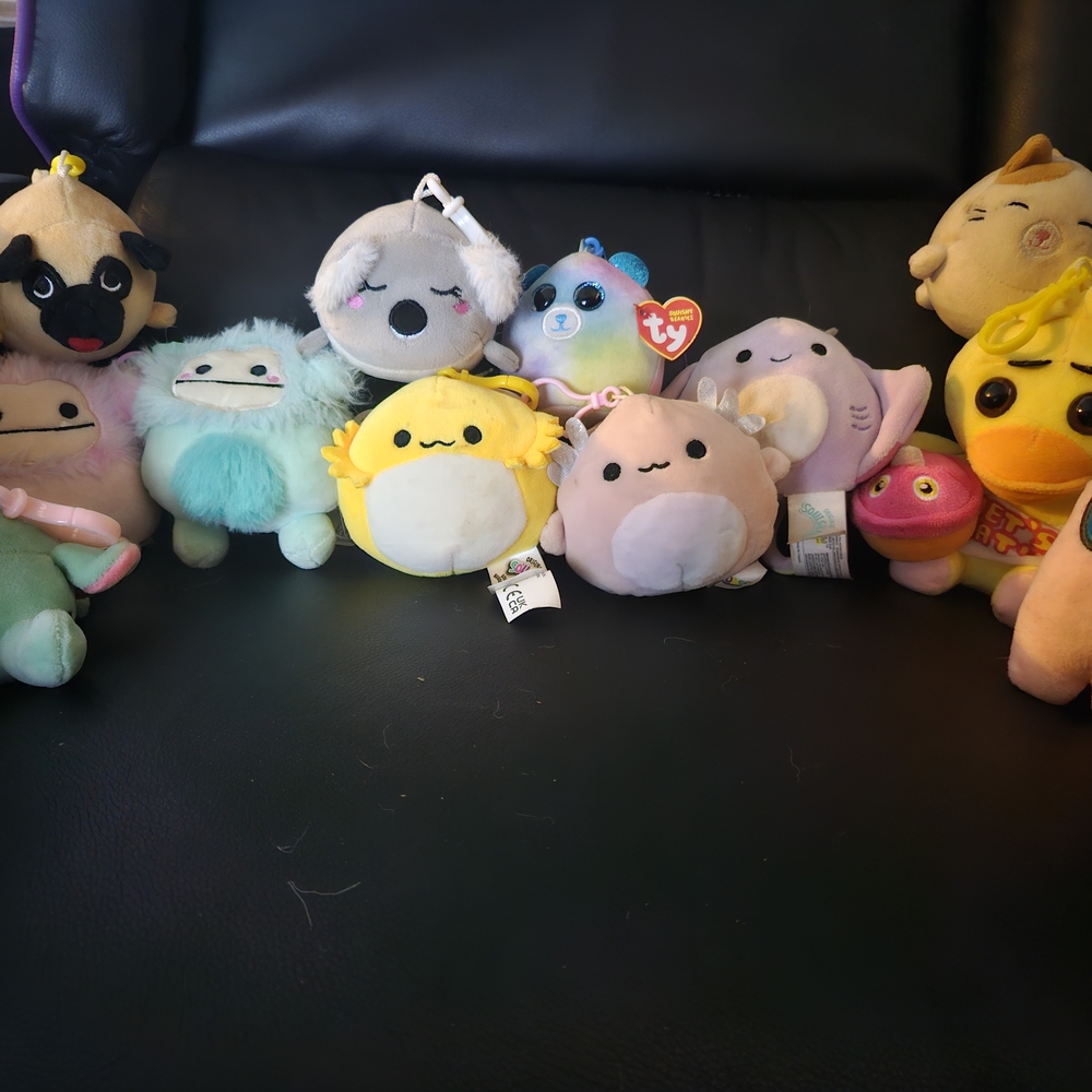 Assorted Plush Toy Collection